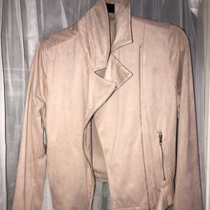 Jennifer Lopez pink suede jacket! Never worn